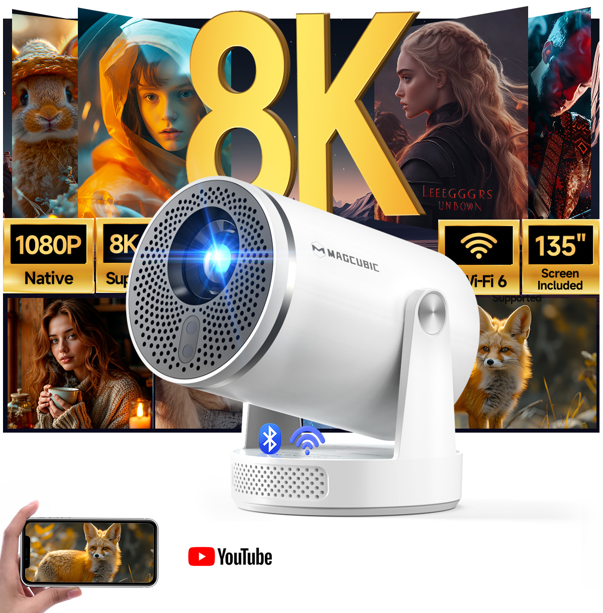 Magcubic Android 14 Native 108 - Home Improvement Videos recension och pris