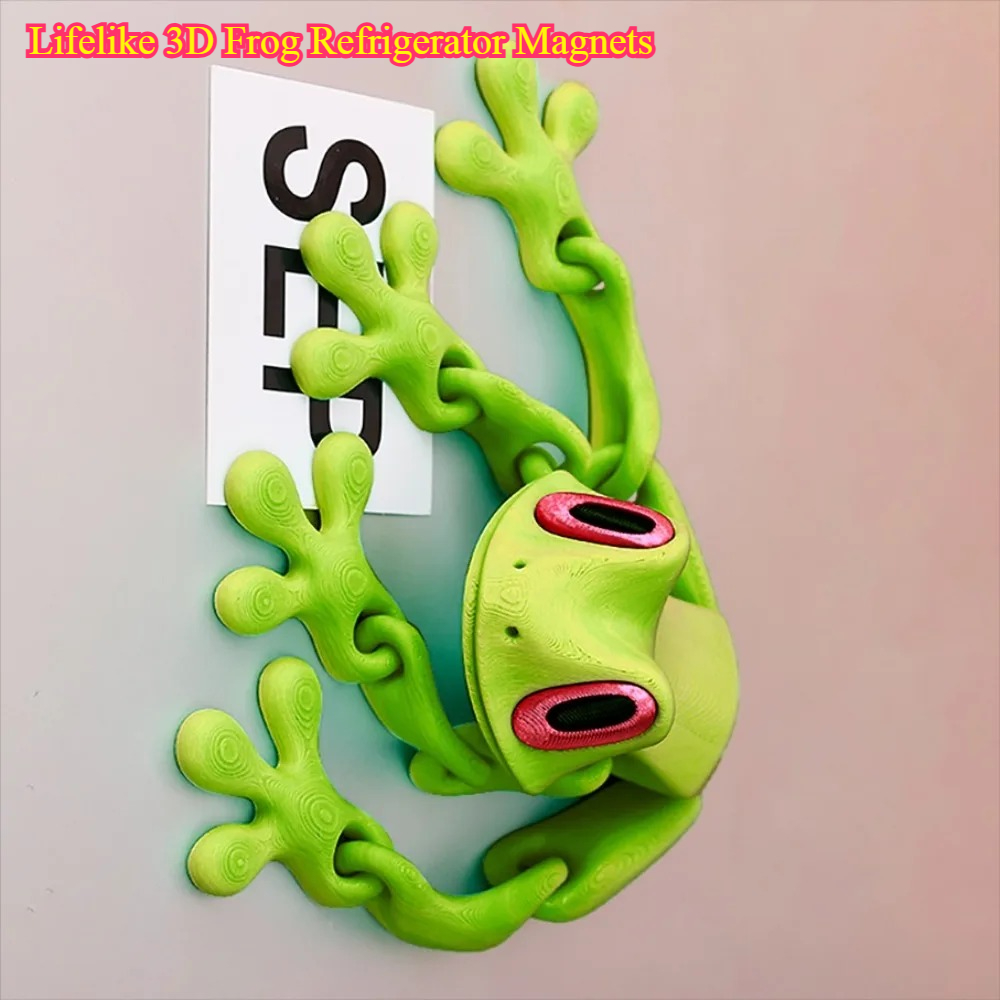 Lifelike 3D Frog Refrigerator  - Home Improvement Ideas recension och pris