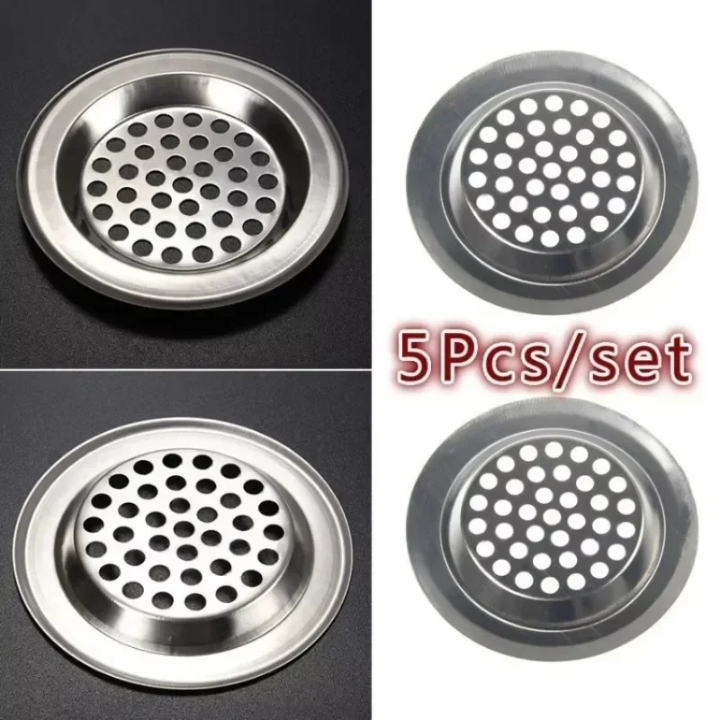 5 Pcs For Kitchen Bathroom 5 P - Sink Drain Strainer recension och pris