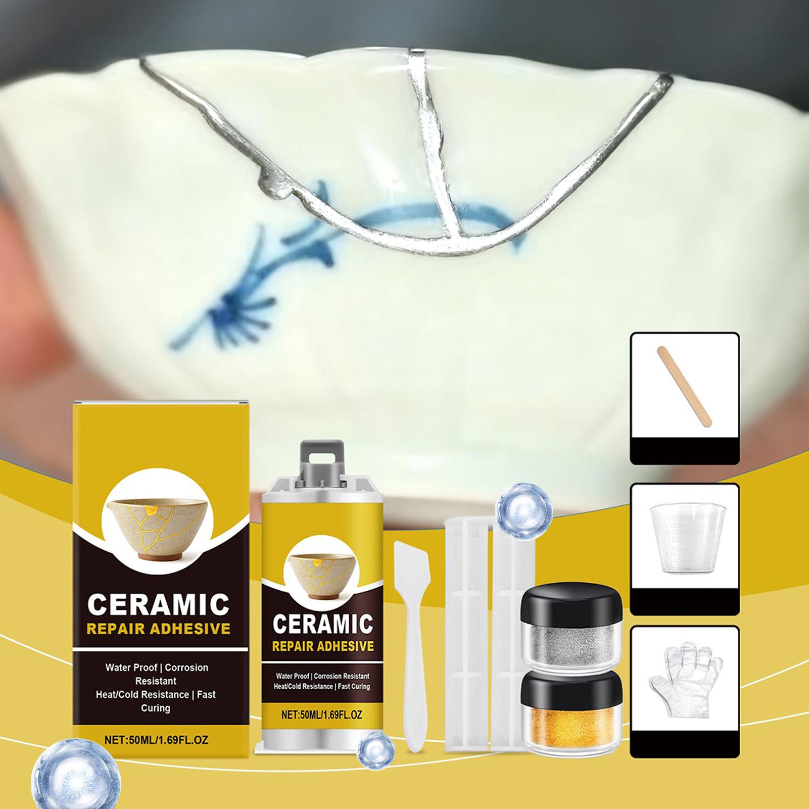 Porcelaine Repair Kit Gold Cer - Tile Grout Repair recension och pris
