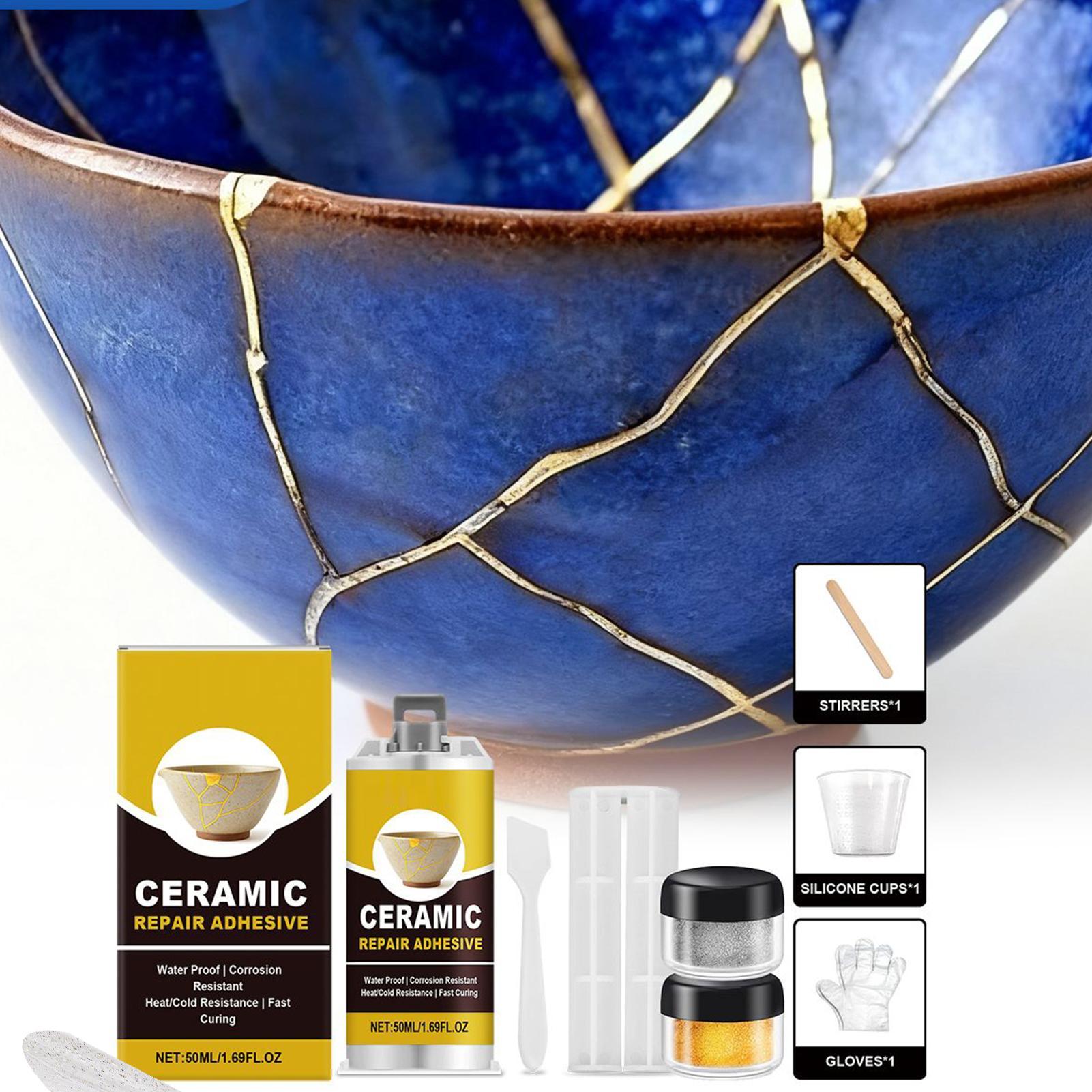 Porcelaine Repair Kit Gold Cer - Tile Grout Repair recension och pris