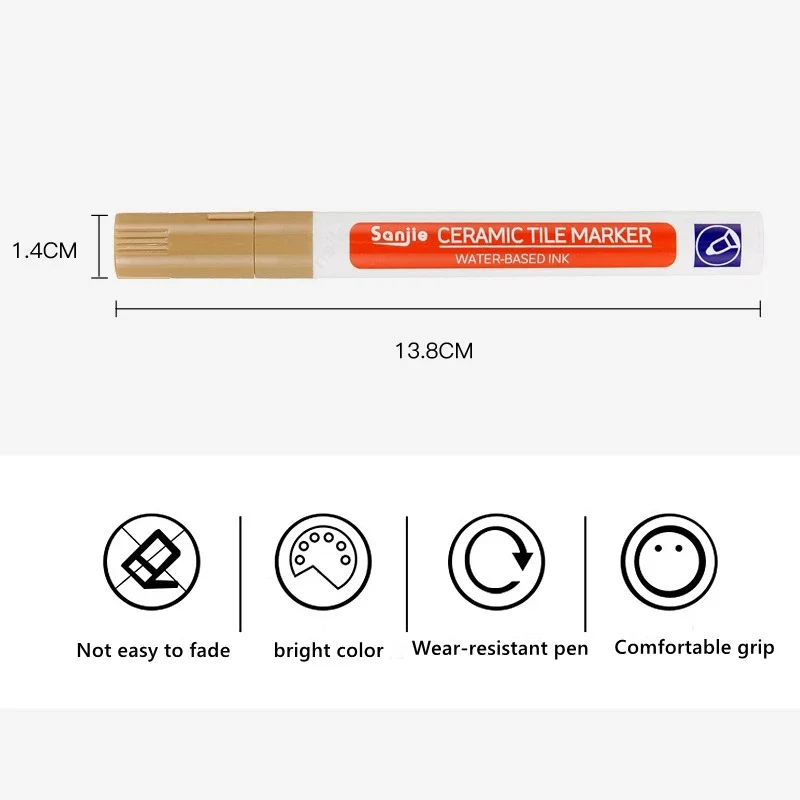 White Waterproof Tile Marker G - Tile Grout Repair recension och pris