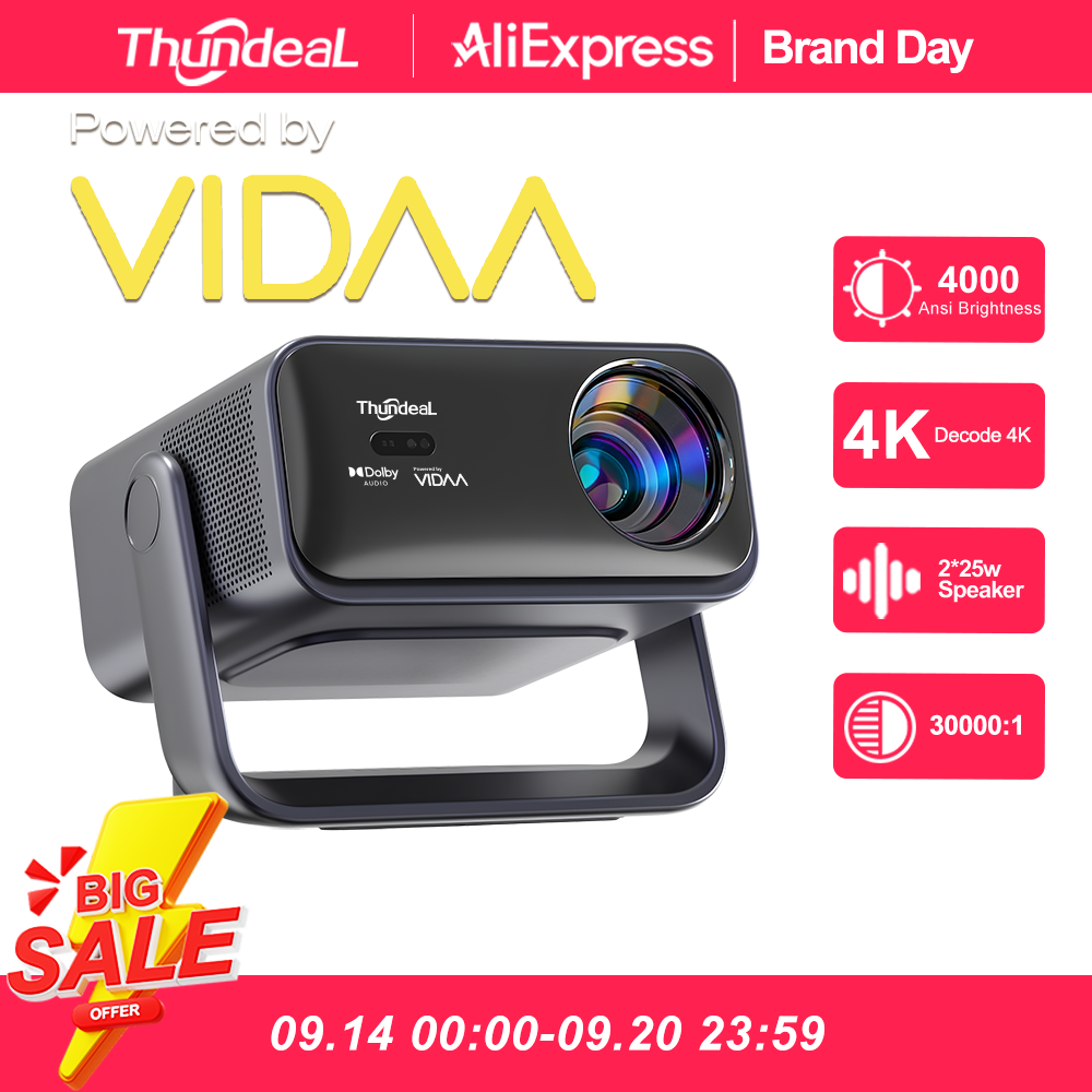 ThundeaL VIDAA TD99W 4K Full H - Home Improvement Videos recension och pris