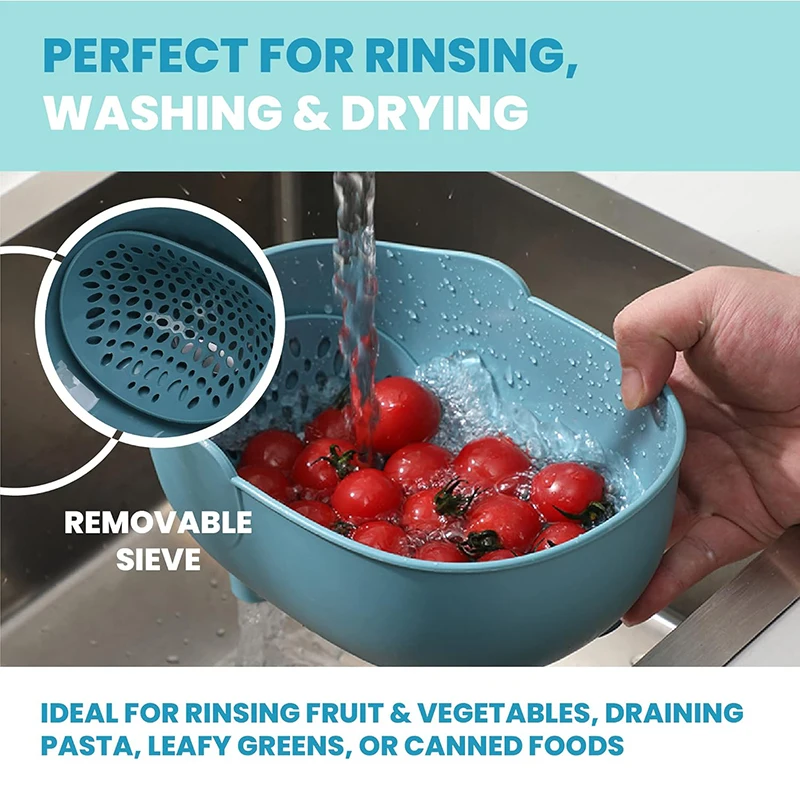 Vegetables Washing Basket Elep - Sink Drain Strainer recension och pris