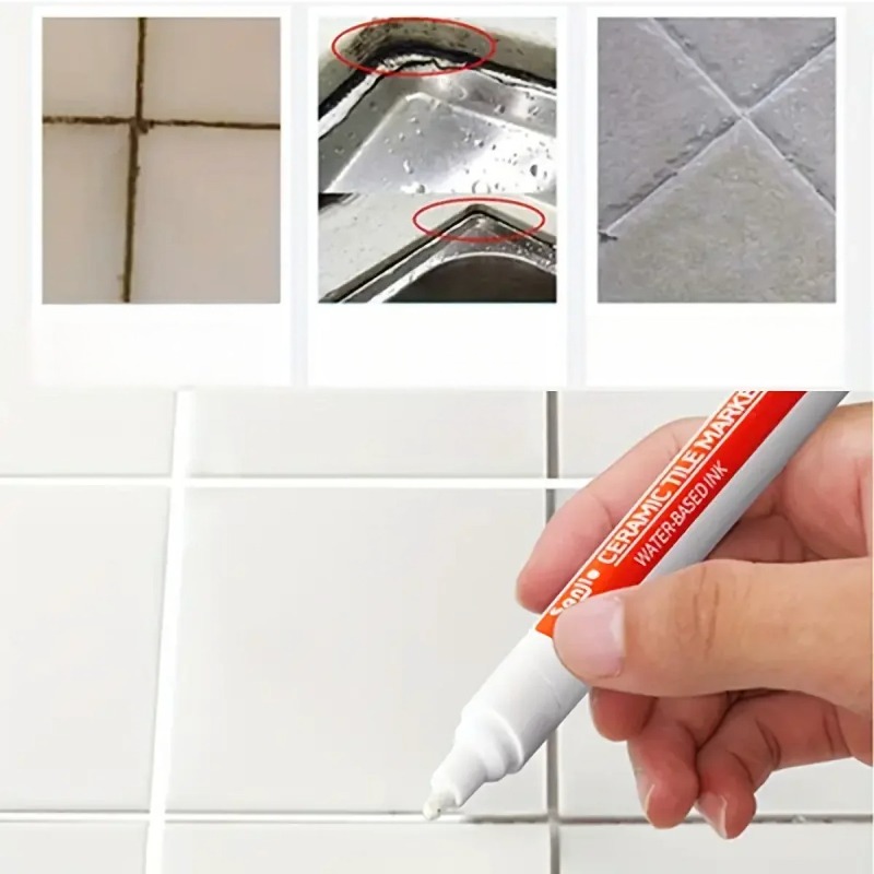 1PC Waterproof Grout Pen Tile  - Tile Grout Repair recension och pris