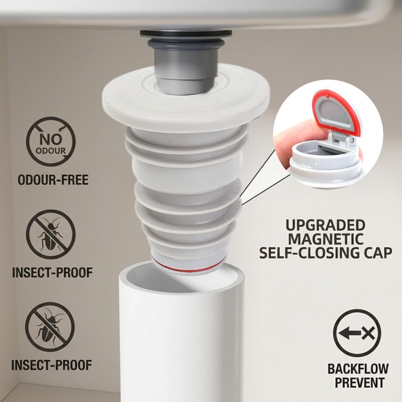 Silicone Bathroom Sewer Seal R - Sink Drain Strainer recension och pris