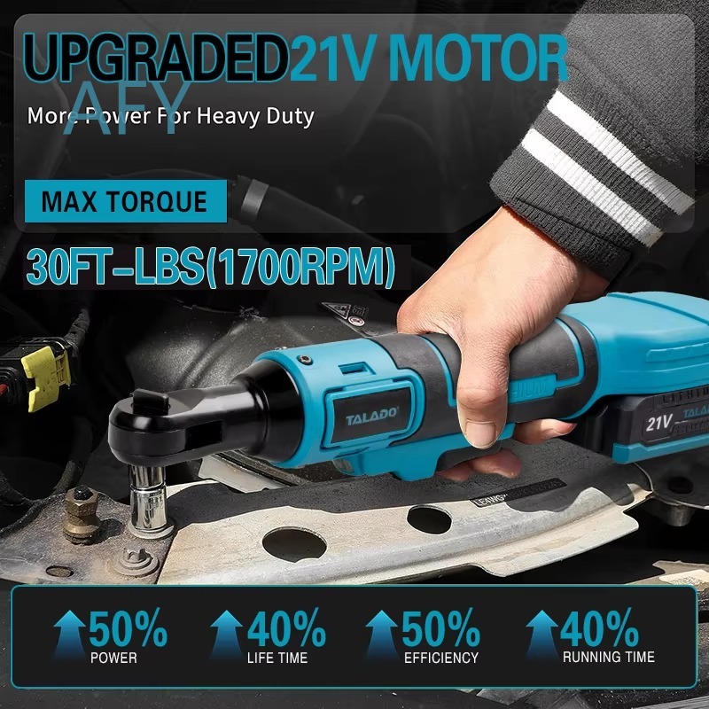 21V High Power Ratchet Wrench  - Home Improvement Noise recension och pris