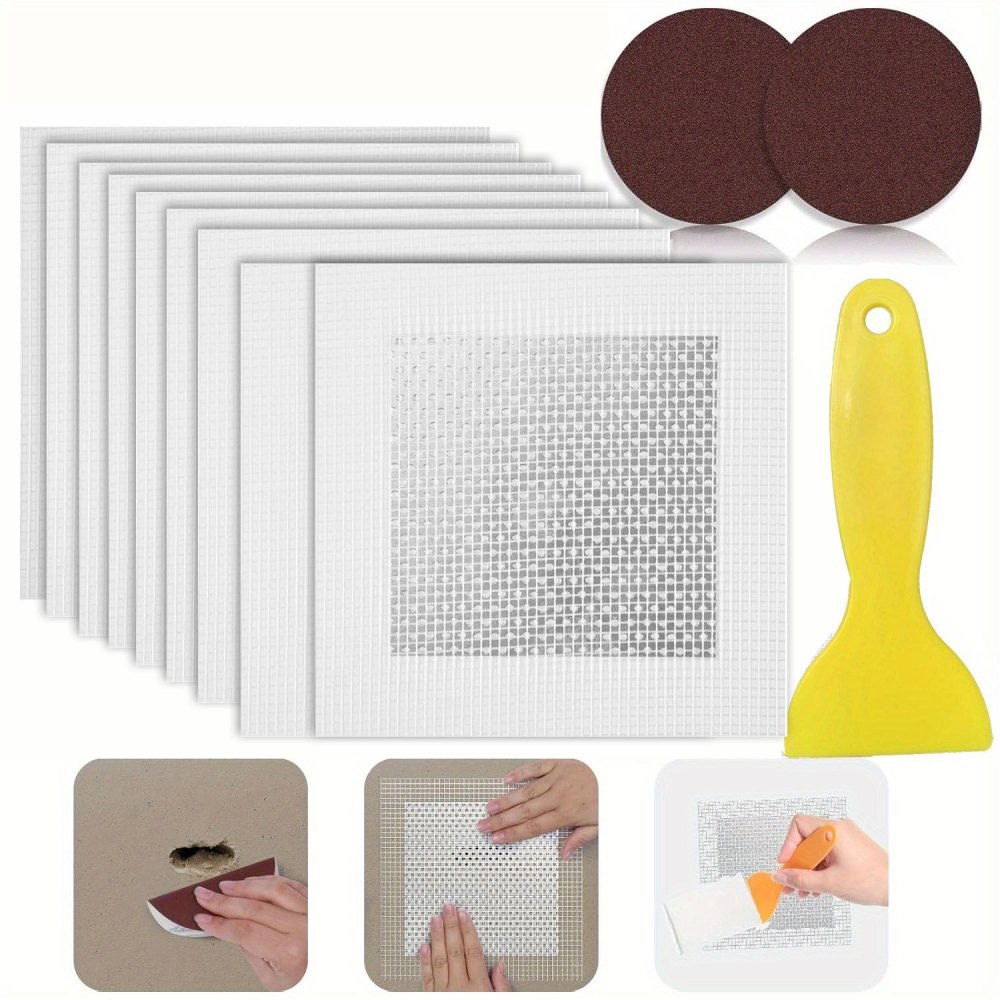 4Pcs/Set Mesh Wall Repair Patc - Tile Grout Repair recension och pris