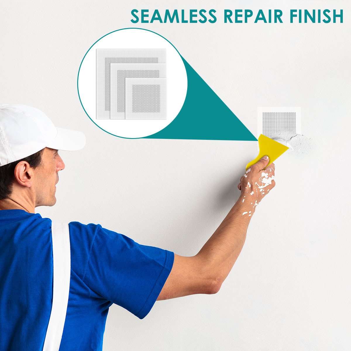 4Pcs/Set Mesh Wall Repair Patc - Tile Grout Repair recension och pris
