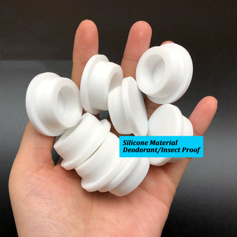 2/4/8PC Bathroom Rubber Wash B - Sink Drain Strainer recension och pris