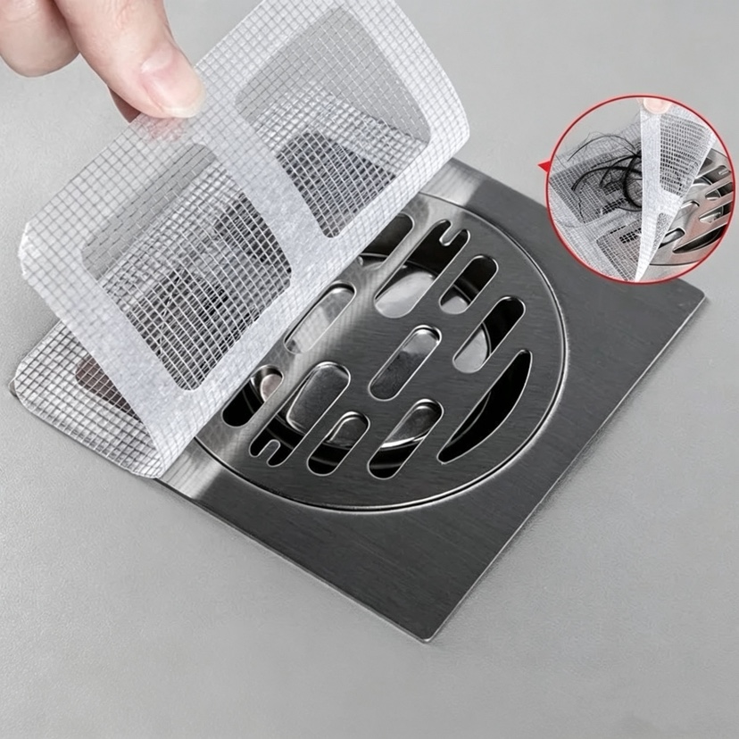 Disposable Shower Drain Hair C - Sink Drain Strainer recension och pris